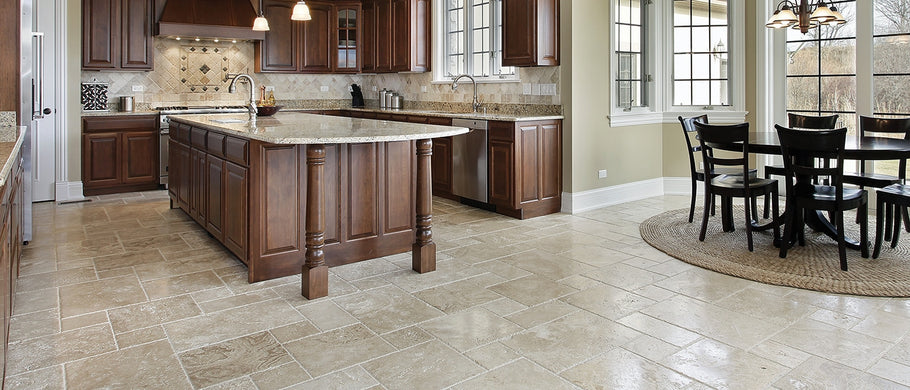 How Do I Clean My Travertine, Marble, and Tile Floors At Home?