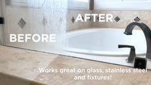 Load and play video in Gallery viewer, Stone and Glass Scrub - Hard Water Deposit Remover
