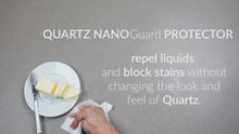 Load and play video in Gallery viewer, Quartz NanoGuard™ Countertop Protector
