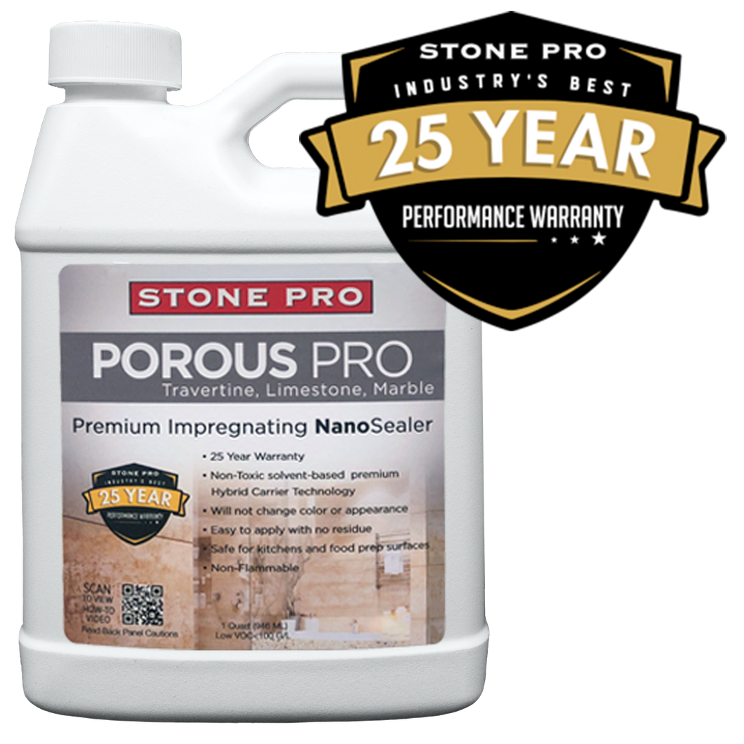 Porous Pro Sealer for Porous Stone