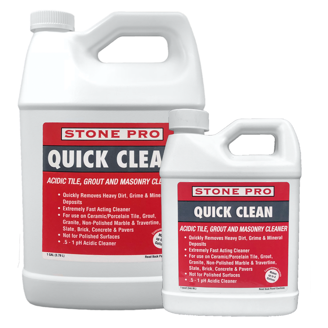 Quick Clean - Heavy Duty Tile and Grout Cleaner