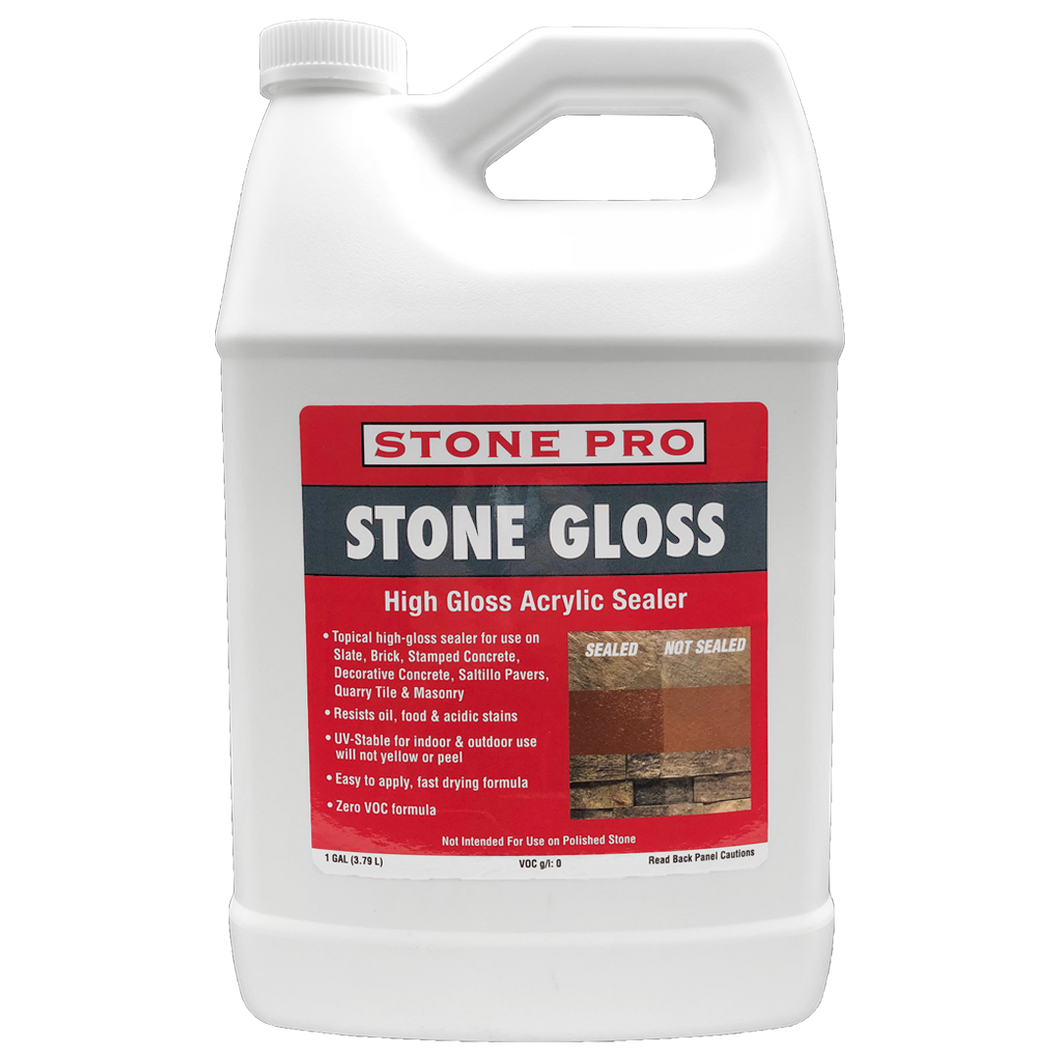 Stone Gloss - Shiny Sealer for Stone