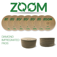 Load image into Gallery viewer, ZOOM Diamond Impregnated Polish Pads
